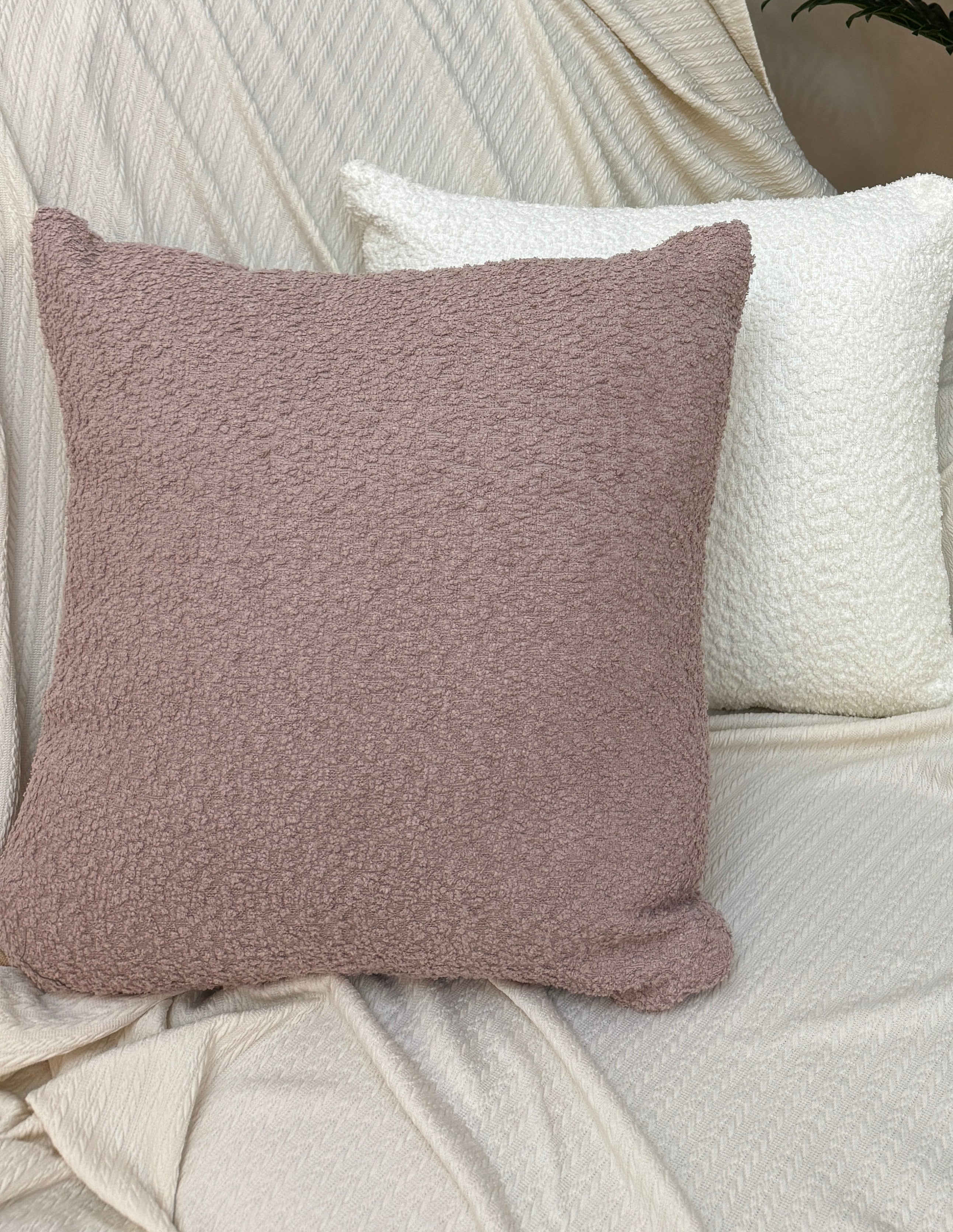 Cashmere cushion cover
