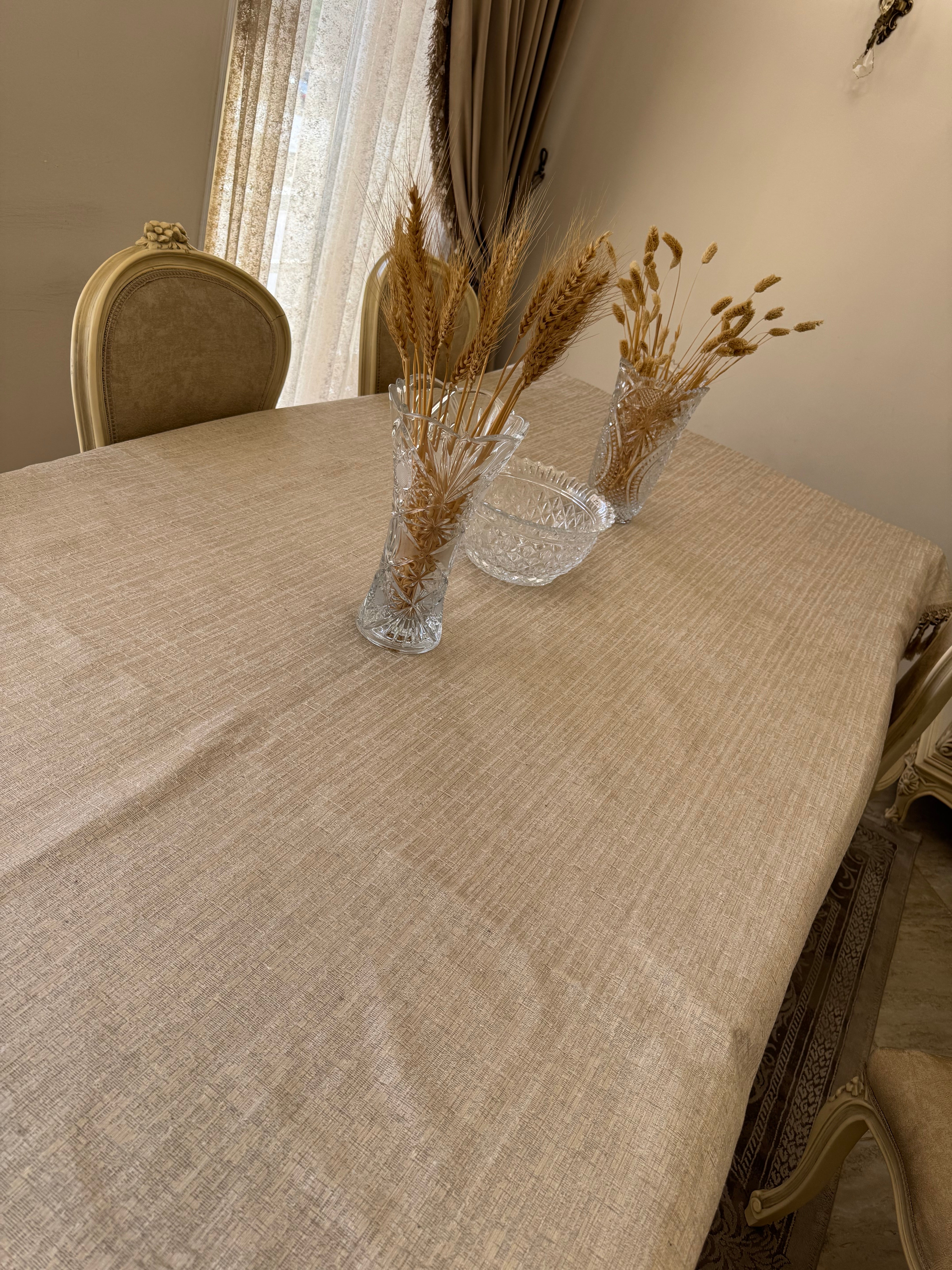 Royal gold full table cloth