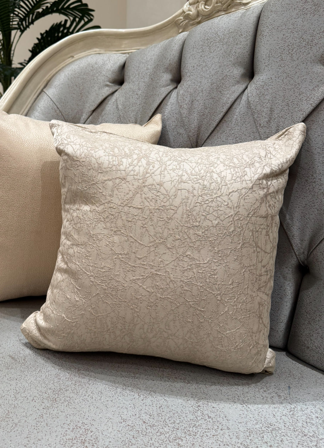 Cafe*gold cushion cover