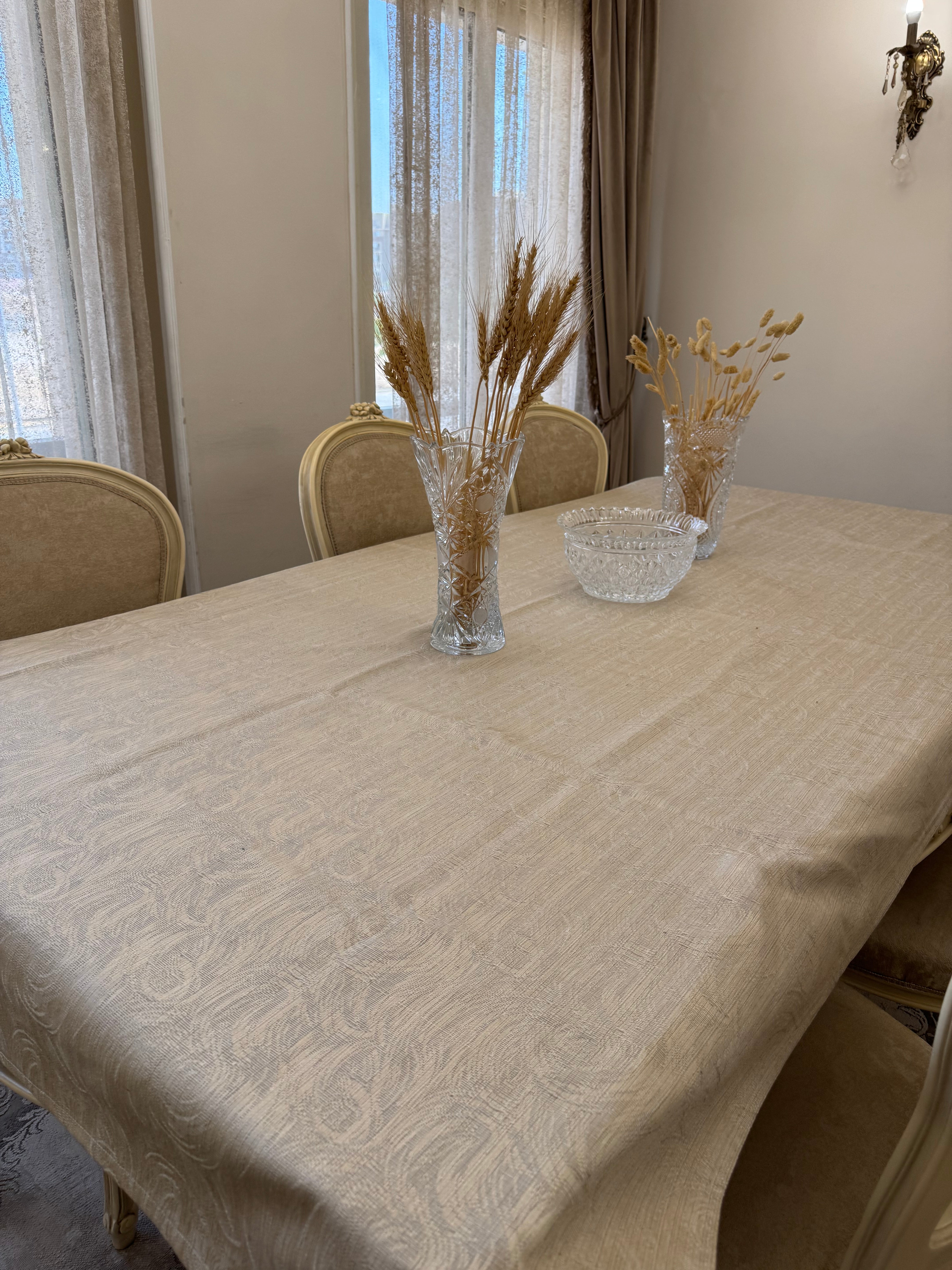 Wooded Gold Table Runner