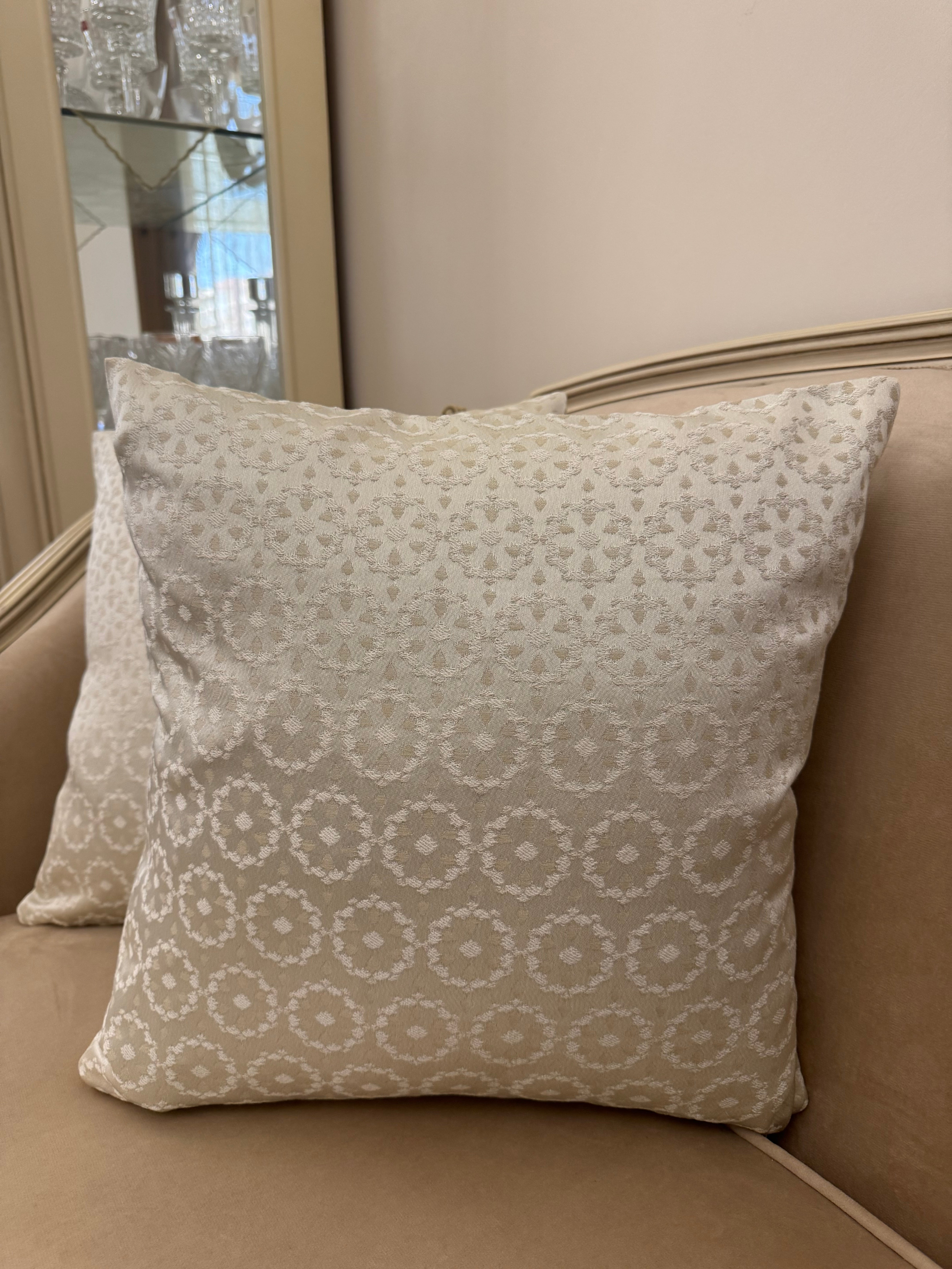 Ivory touch table runner