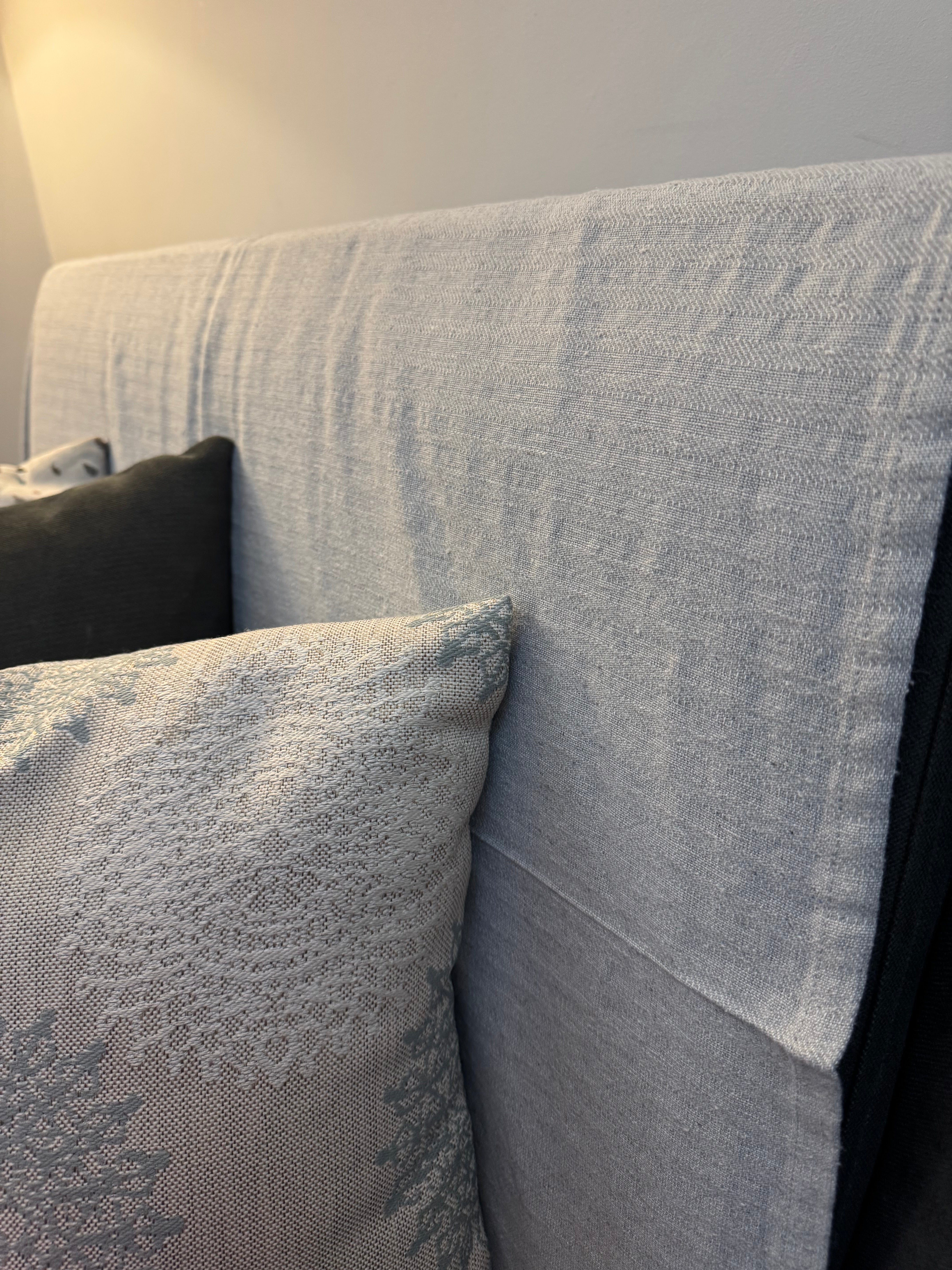 Light grey throw