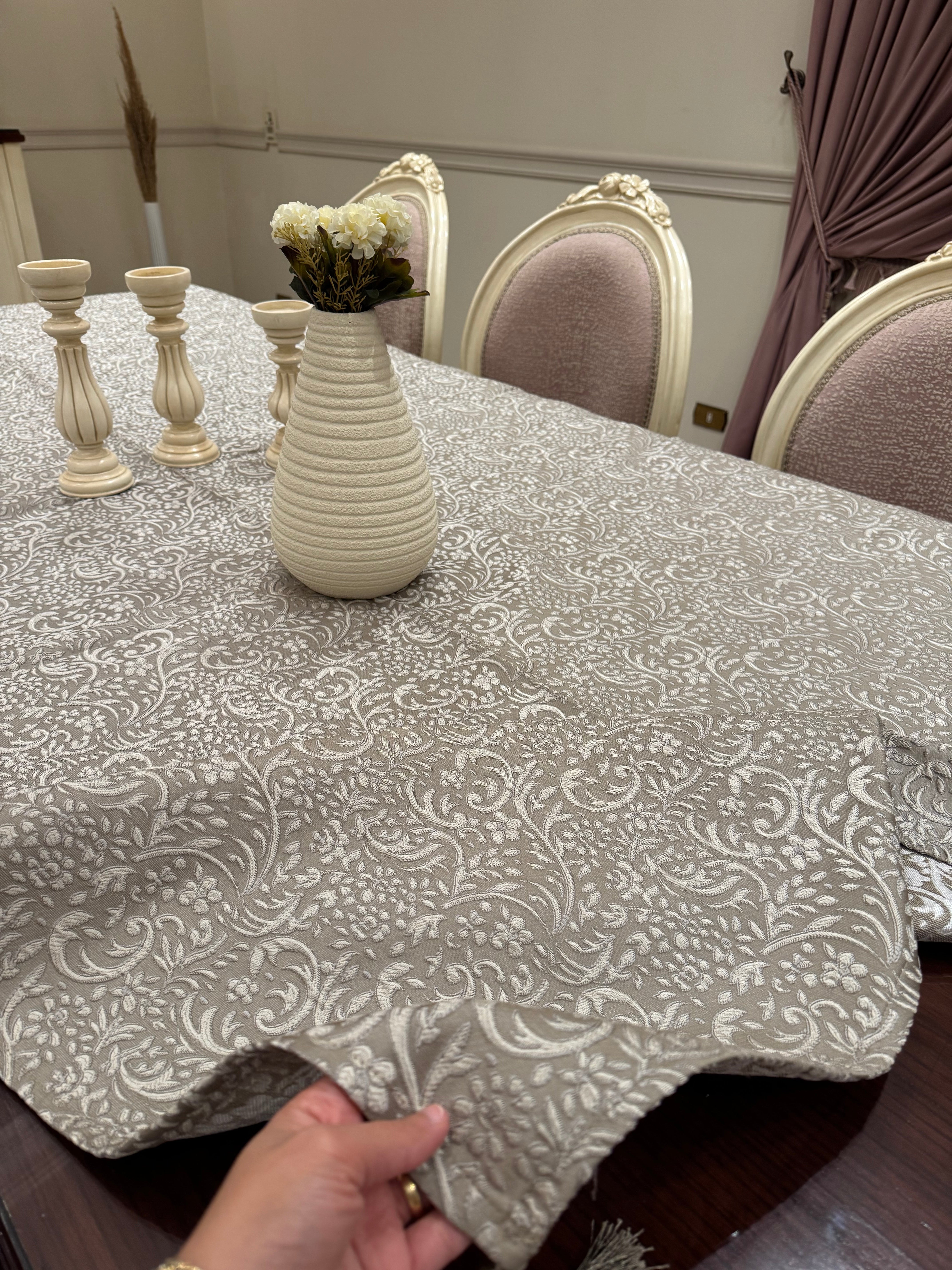 Royal cafe table cloth