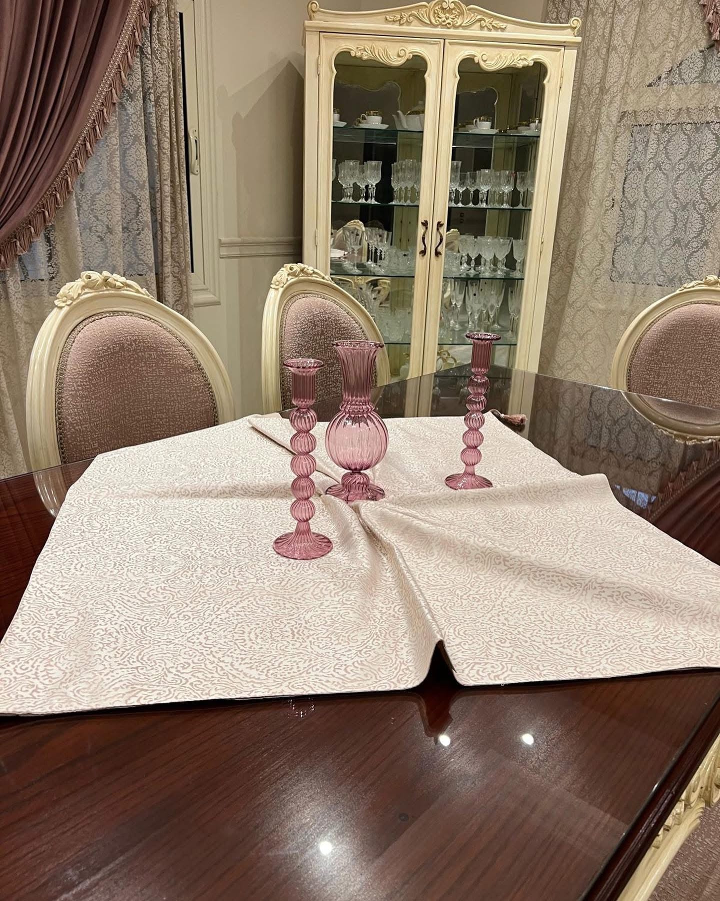 Offwhite*cashmere runner