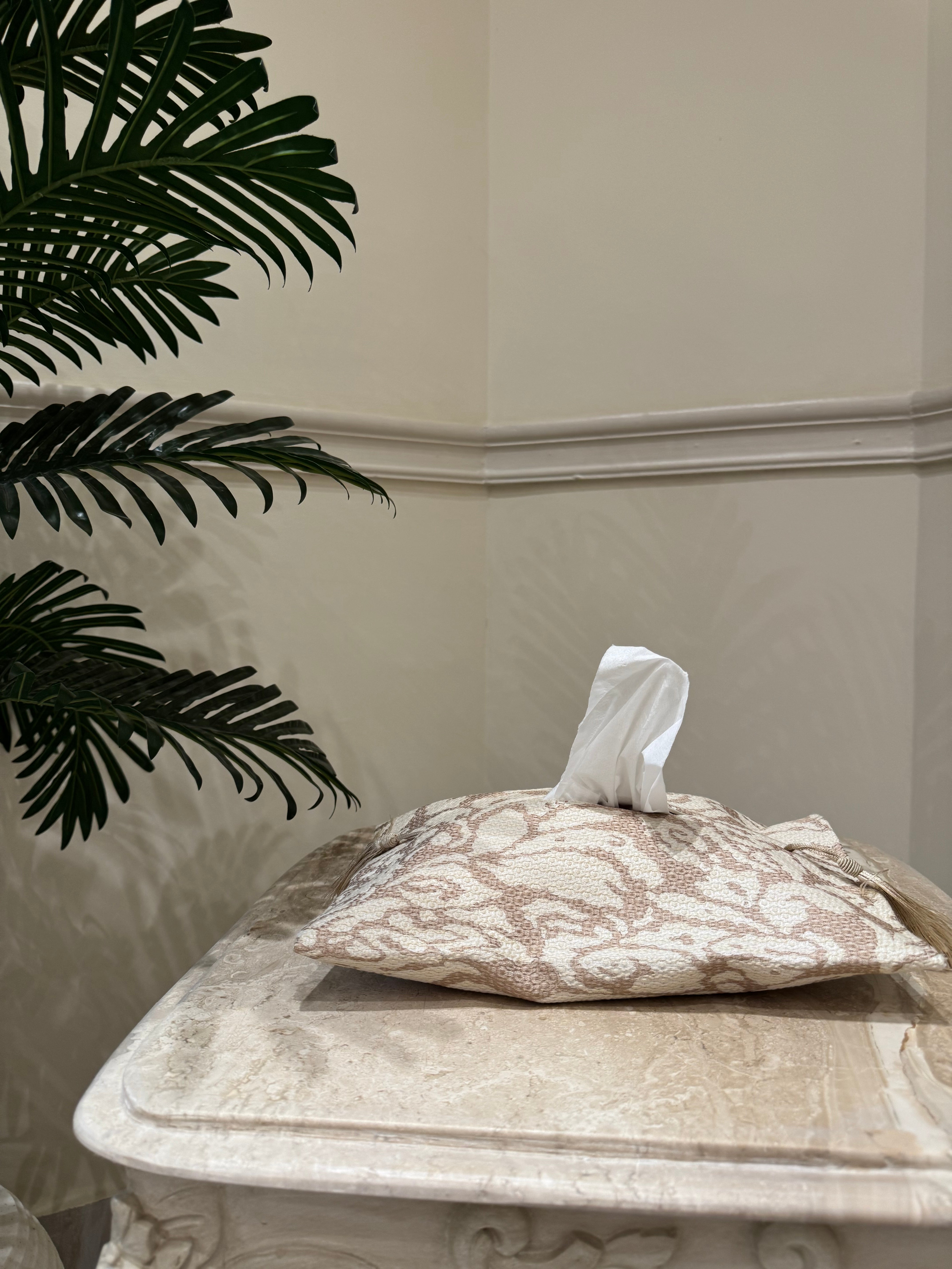 Wooded beige*cafe runner